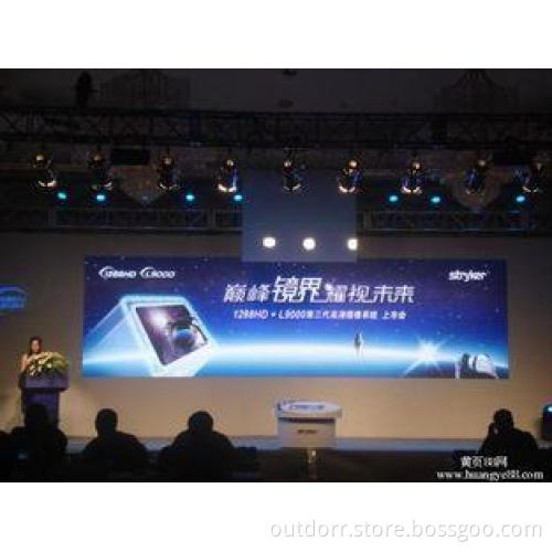 ultra thin light weight rental indoor advertising led displ